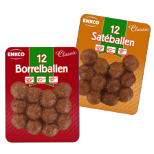 Enkco saté- of borrelballen